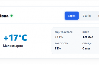 Погода у місті Василівка